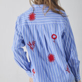 Sisters Point ( Dame ) - SISTERS POINT - IBISA-SH | SKJORTE STRIPE RED