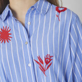 Sisters Point ( Dame ) - SISTERS POINT - IBISA-SH | SKJORTE STRIPE RED